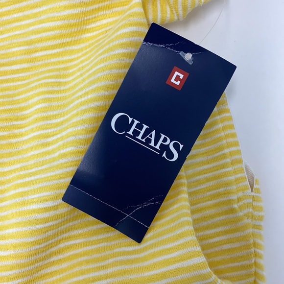 Striped Tee With Lace Up Placket - Picture 9 of 11